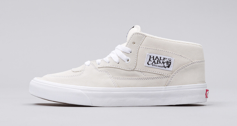 vans white half cab