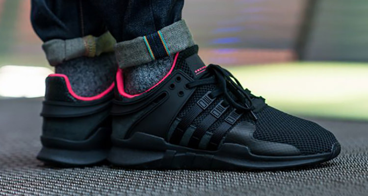 adidas EQT Support ADV Core Black/Turbo Red