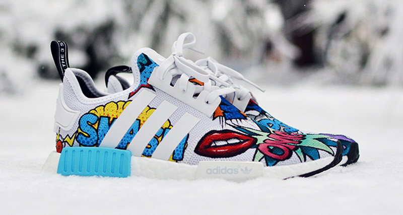 adidas NMD_R1 "Pop Art" Custom by Kendra's Customs