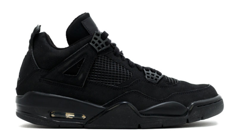 Jordan Retro 4 (black cat)  Jordan shoes retro, All nike shoes, Cute nike  shoes