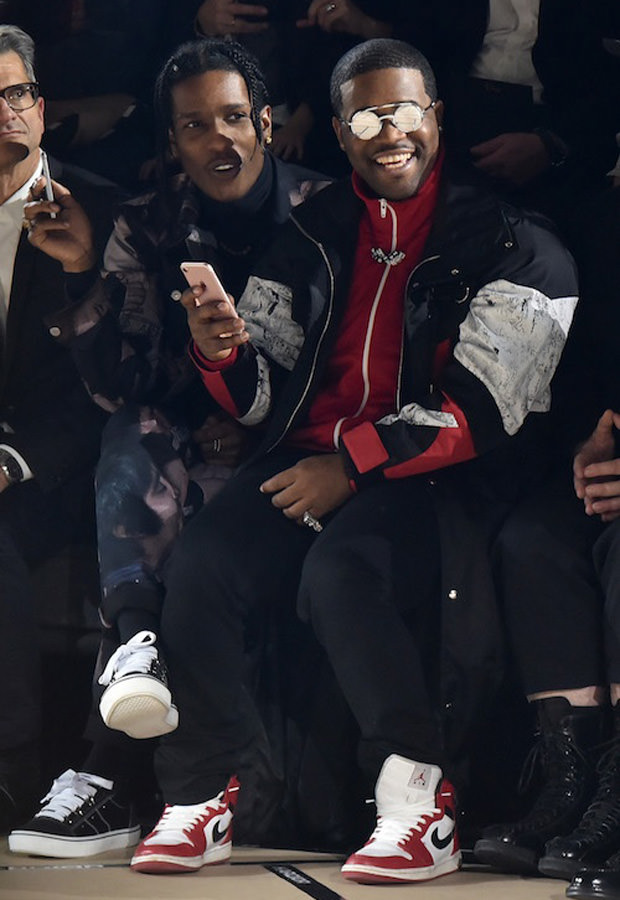 A$AP Ferg in the Air Jordan 1 "Chicago"