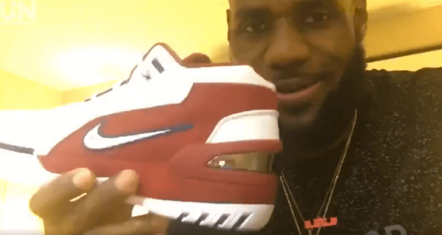 LeBron James Announces Nike Air Zoom Generation Retro is Coming "Very Soon"