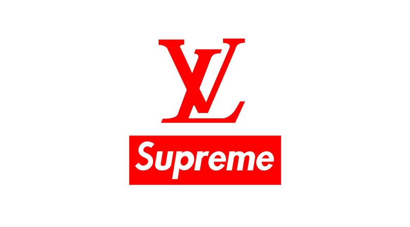 Louis V and Supreme  Supreme x Louis Vuitton Customs by Angelus Brand