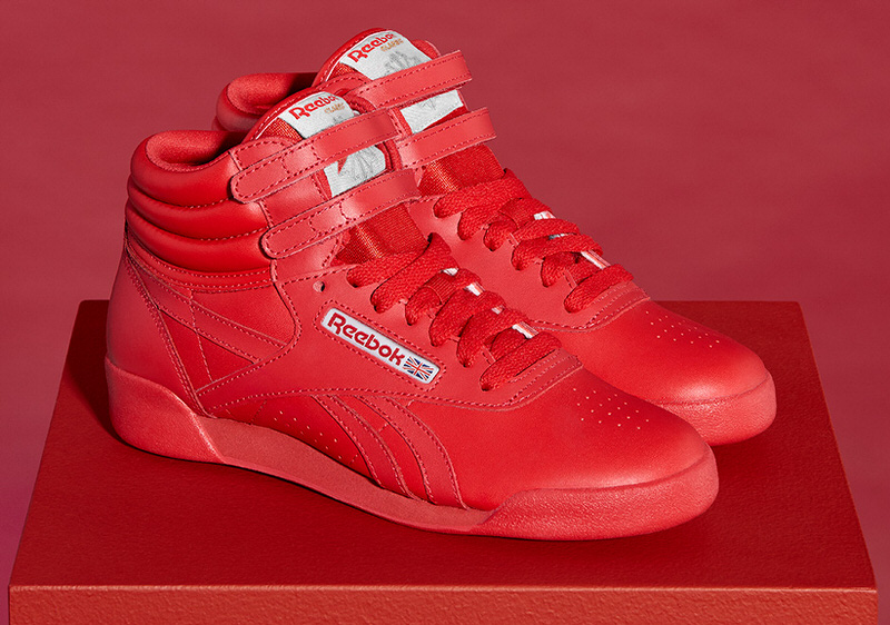 Reebok Freestyle "Triple Red"