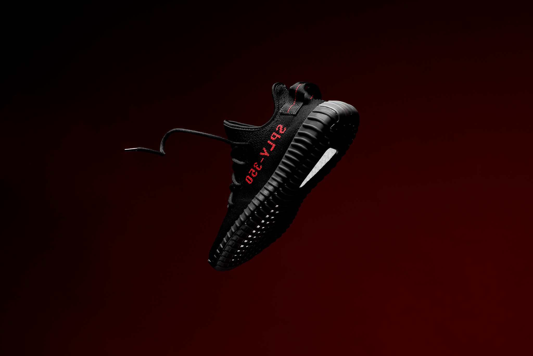 adidas Yeezy Boost 350 V2 Black/Red Drops Tomorrow | Nice Kicks