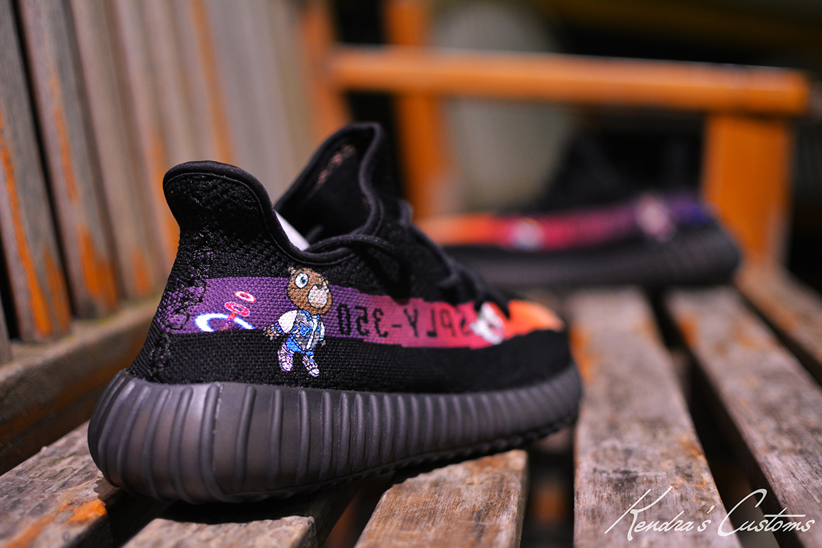 adidas Yeezy Boost V2 "Graduation" Custom by Kendra's Customs | Nice Kicks