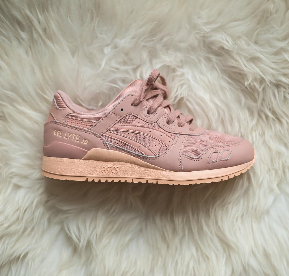 asics gel lyte iii peach