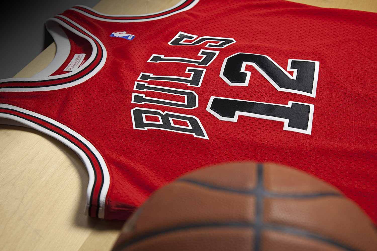 Michael Jordan No.12 Mitchell & Ness Chicago Bulls February 14th