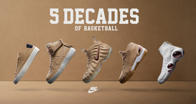 Nike "5 Decades of Basketball" Pack