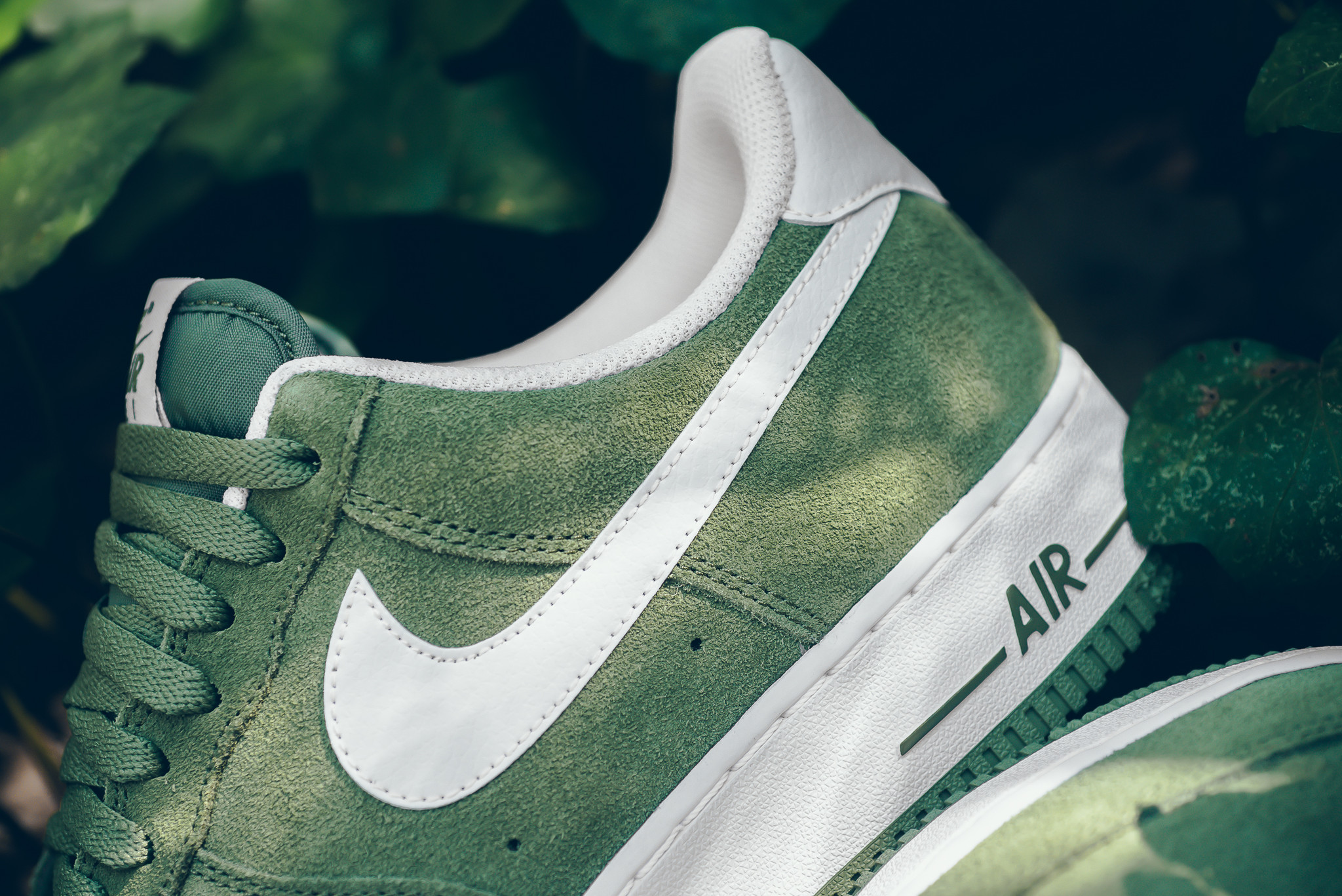 nike air force 1 low palm green