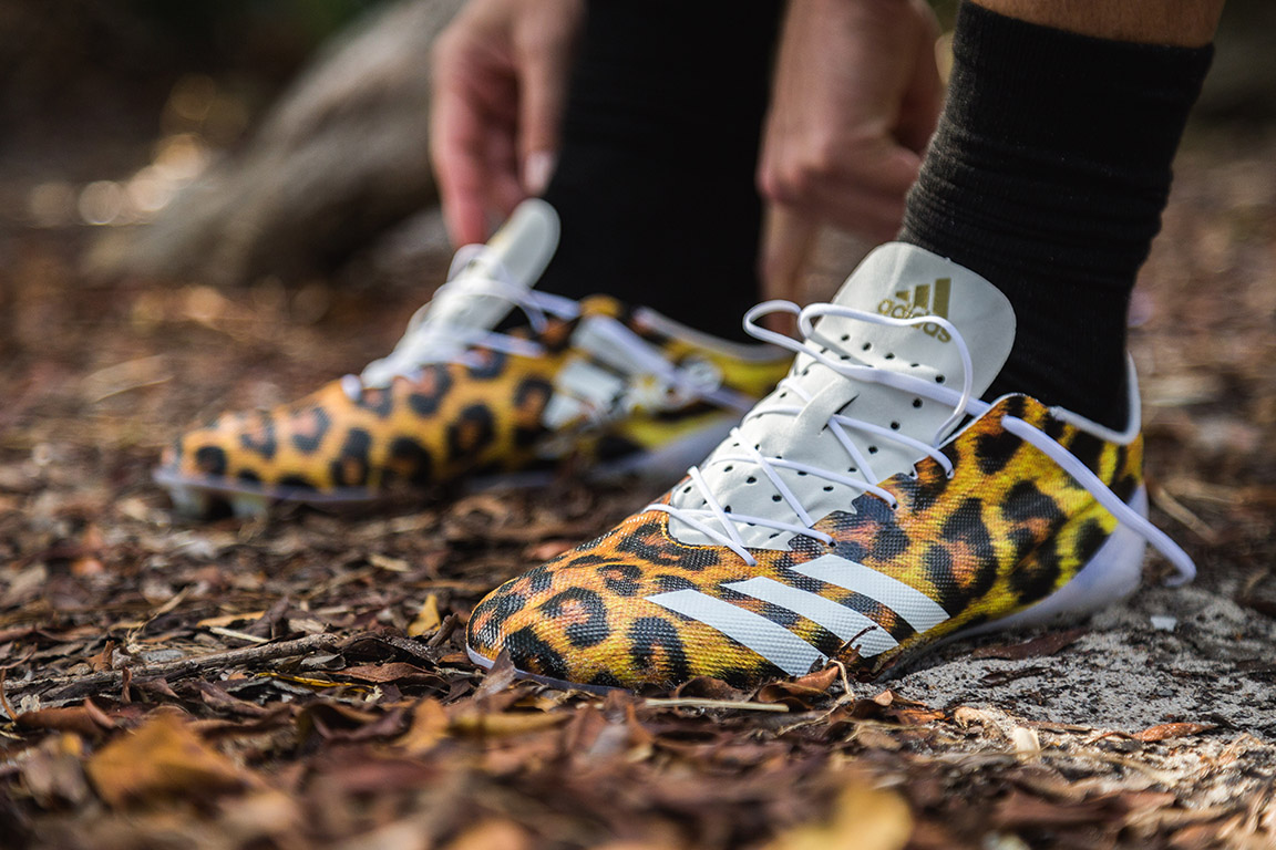 adidas adizero 5-Star 40 Uncaged Cleat "Cheetah"