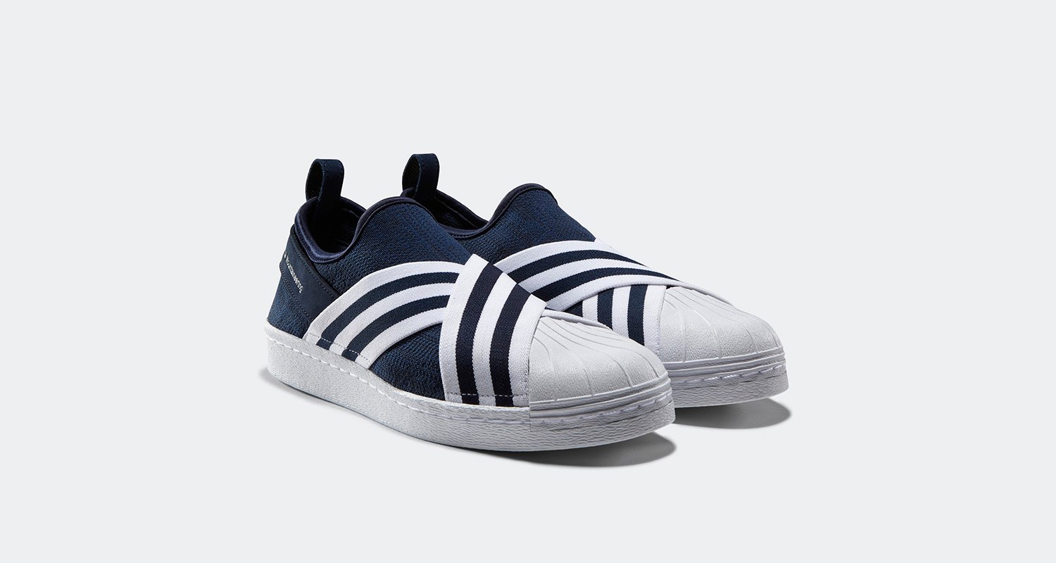 White Mountaineering x adidas Superstar Slip-On "Injection" Pack