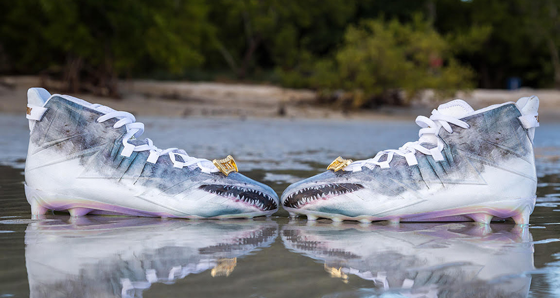 Uncaged Shark Freak Cleats 