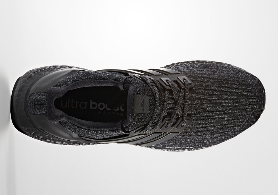 Release Reminder: adidas Ultra Boost 3.0 Triple Black Version 2