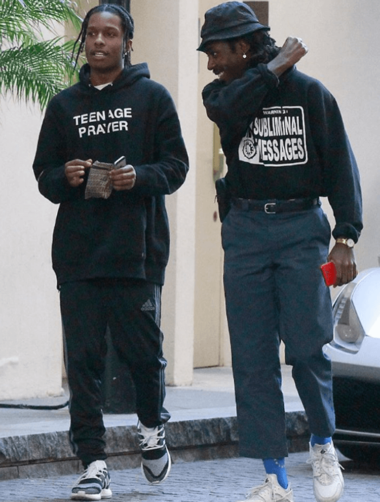 asap rocky adidas jordan