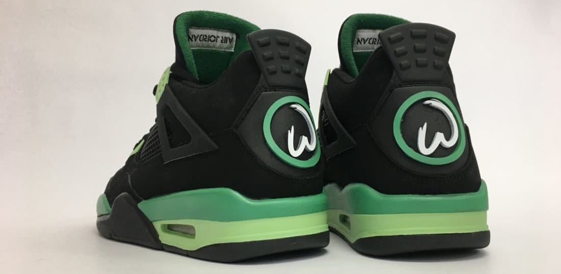 Mark Got "Wahlburgers" Air 4 Customs | Nice Kicks