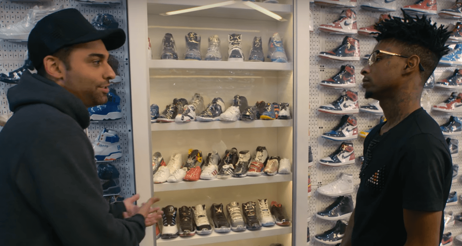 Joe La Puma Goes Sneaker Shopping with 