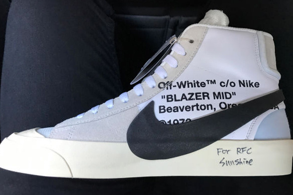 Off-White Reworked the Nike Blazer Mid