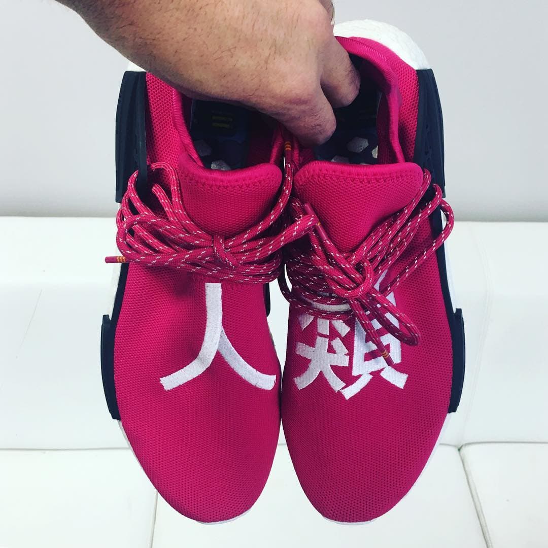 human race friends and family pink