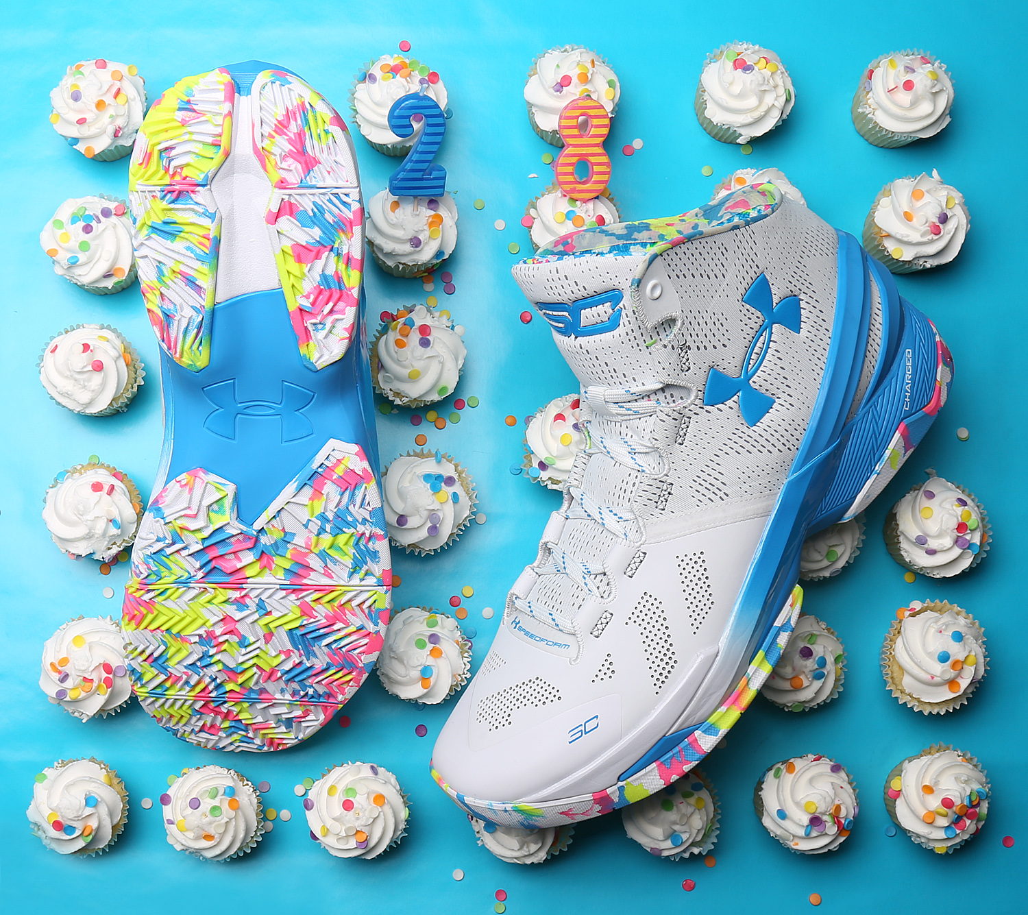 Curry birthday shop cake shoes