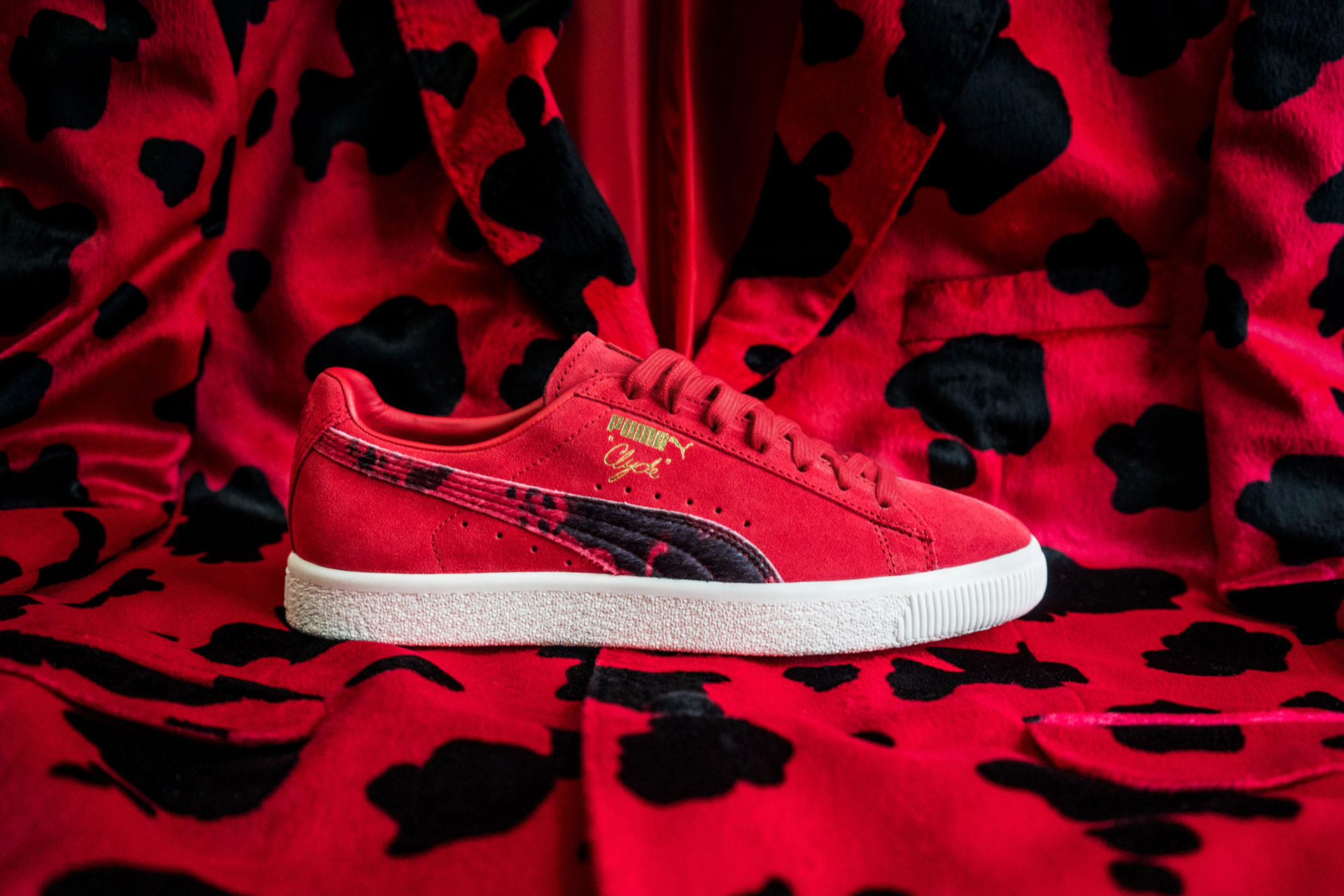 Packer x Puma Clyde “Cow Suits” Pack