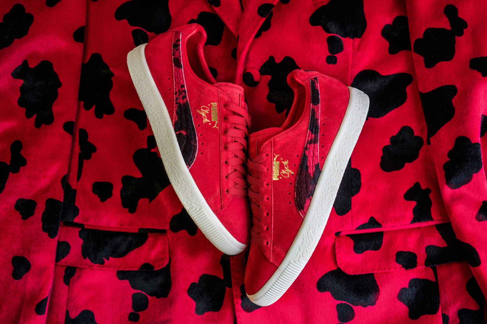 Packer x Puma Clyde “Cow Suits” Pack