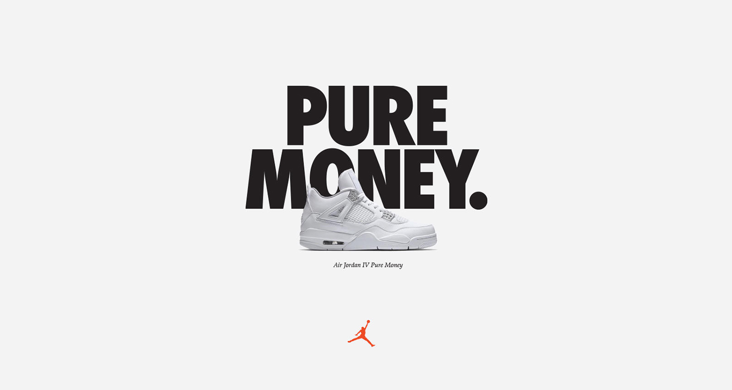 Air Jordan 4 "Pure Money"