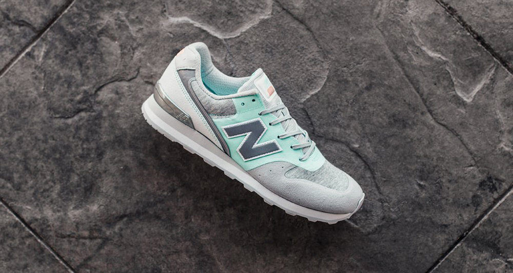 New Balance 696 Re-Engineered Mint/Grey // Available Now | Nice Kicks