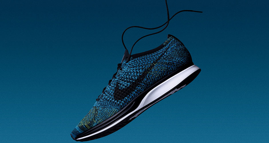 Nike Flyknit Racer "Blue Glow"