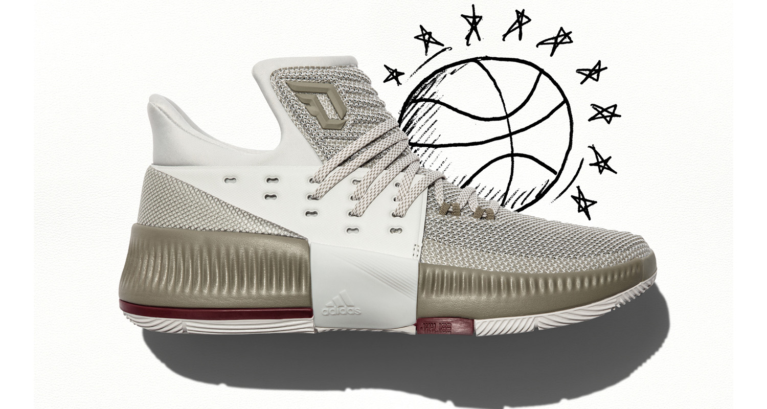 adidas Dame 3 "West Campus"