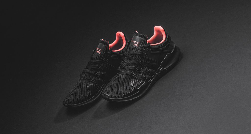 adidas EQT Support ADV Black/Turbo Red