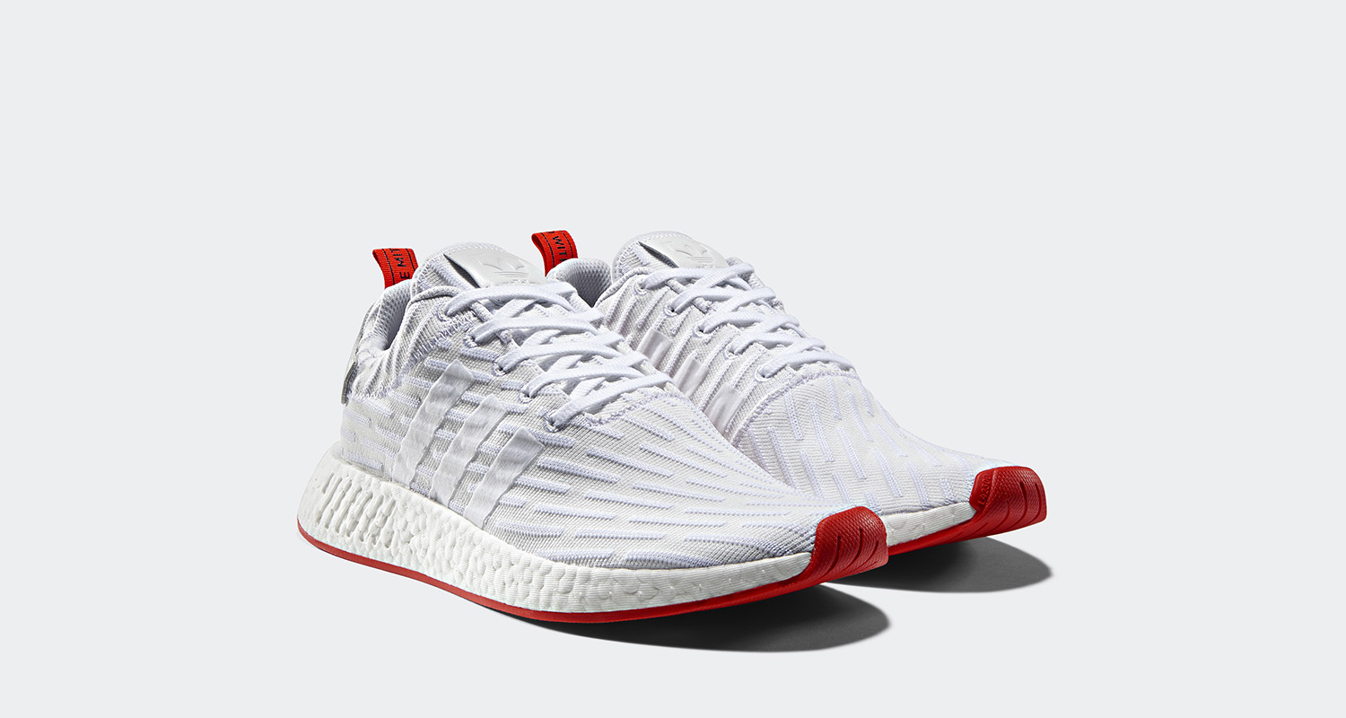 adidas NMD R2 White/Red