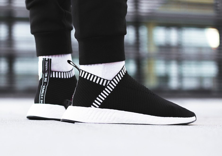 nmd city sock 2 black