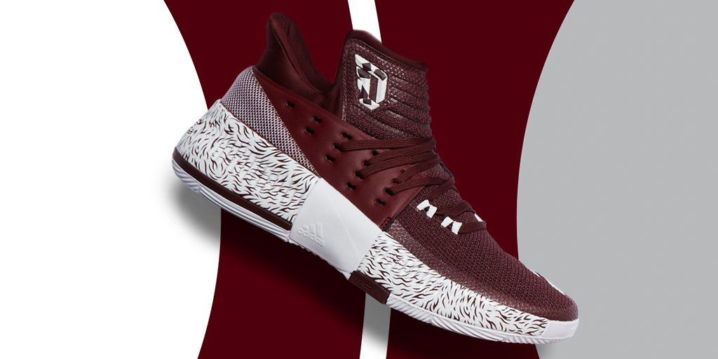 adidas Dame 3 "Mississippi State"