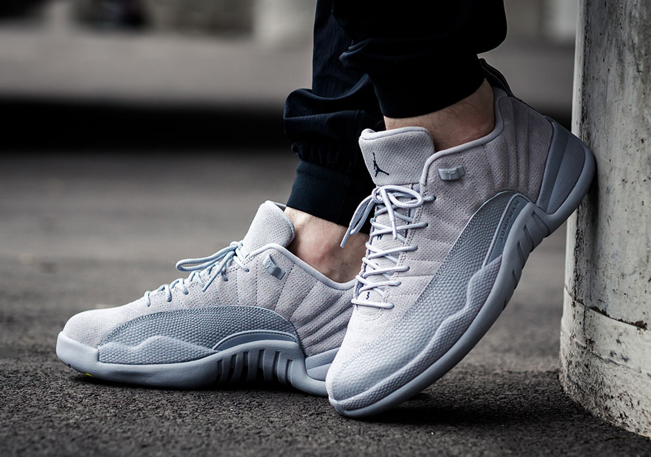 Air Jordan 12 Low "Grey Suede"