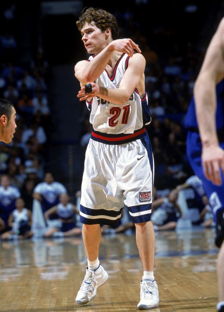 Dan Dickau in the Air Jordan 11 "Columbia"