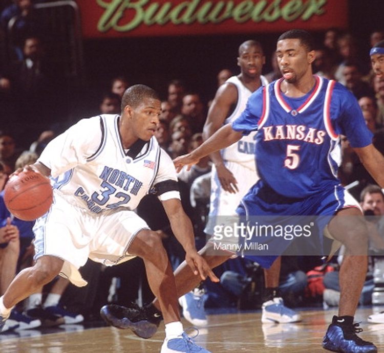 Keith Langford in the Nike Air Foamposite Pro