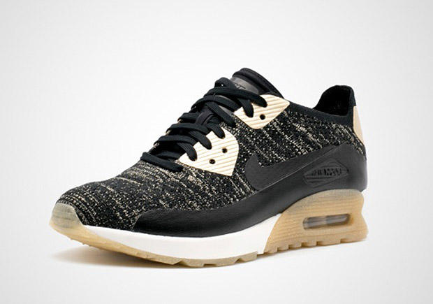 Nike WMNS Air Max 1 Ultra Flyknit Black/Metallic Gold