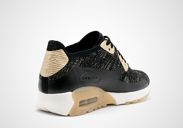 Nike WMNS Air Max 1 Ultra Flyknit Black/Metallic Gold