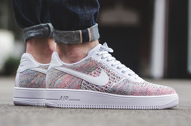 Nike Air Force 1 Low Ultra Flyknit "White Multicolor"