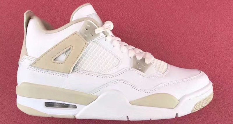 air jordan 4 retro gs linen