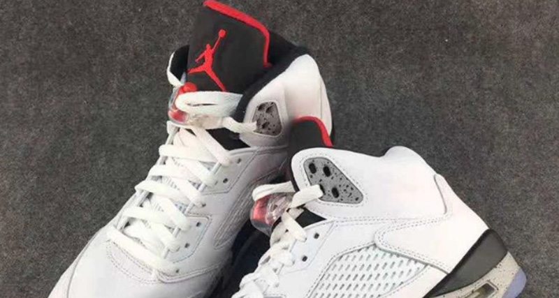 Take a First Look at the Air Jordan 5 White Cement Nice Kicks
