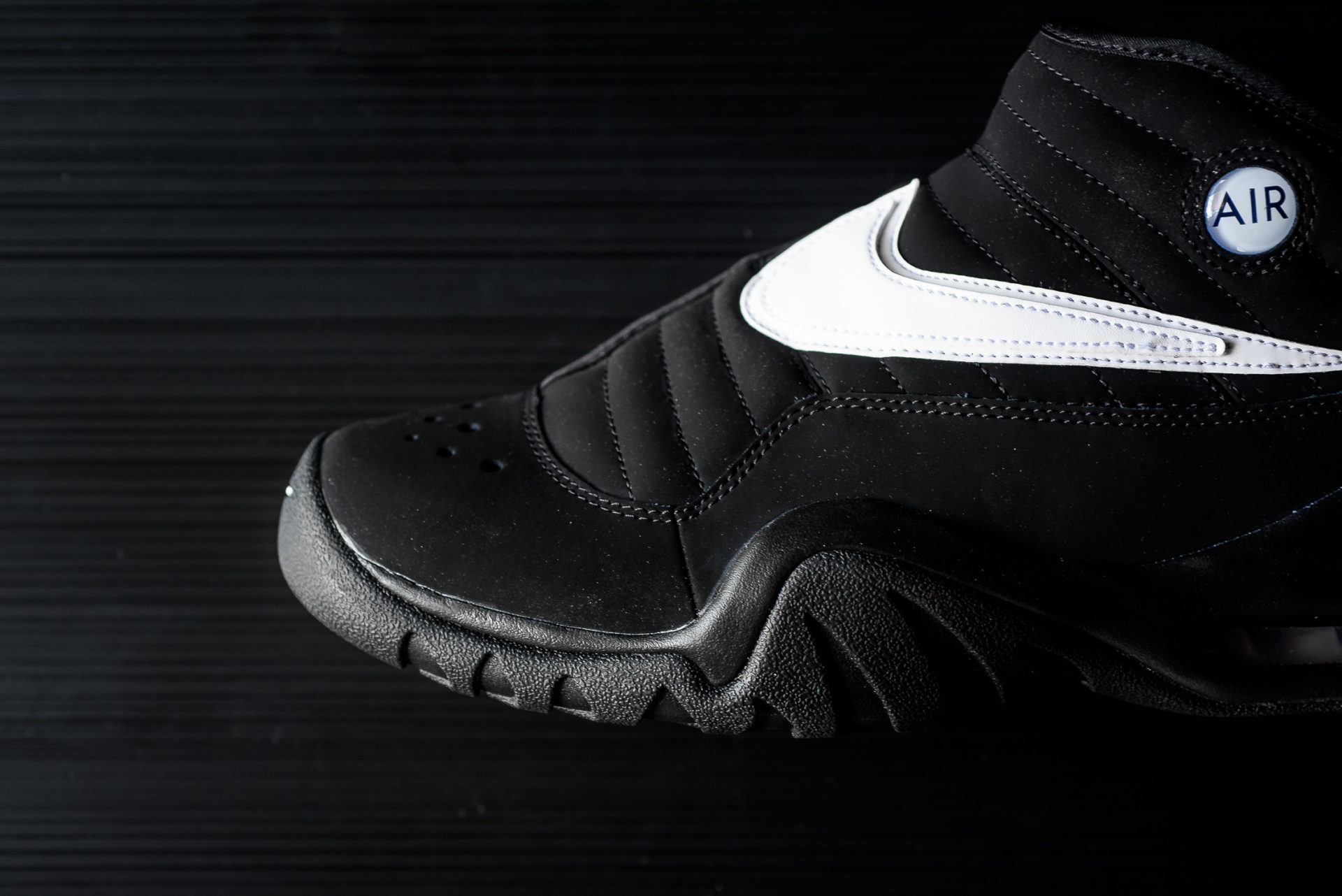 Nike Air Shake NDestrukt Black/White Drops This Week | Nice Kicks