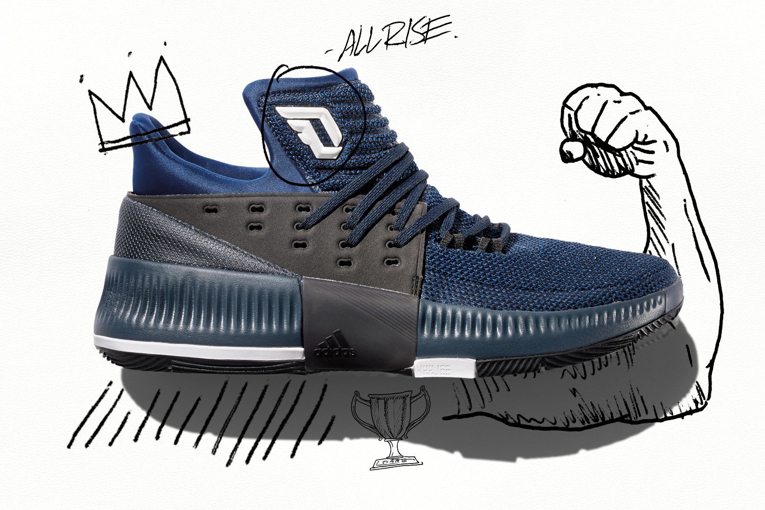 adidas Dame 3 "By Any Means"