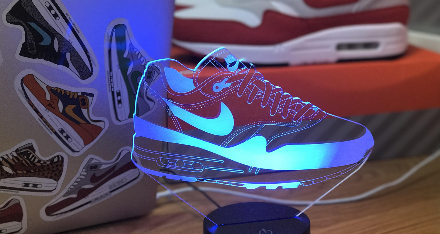 Illuminate Your Crib with Air Max, Air Jordan & Yeezy LED Lights | Nice ...