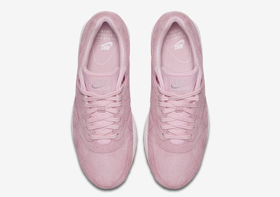 pink suede nike