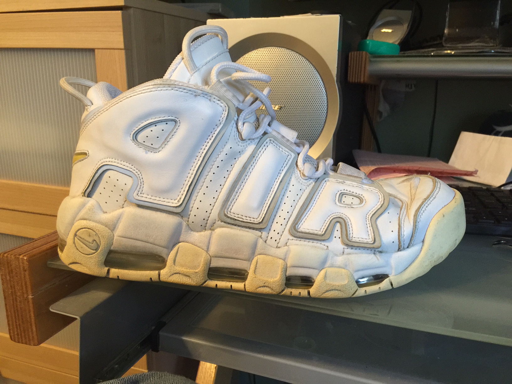 SUPREME X NIKE AIR MORE UPTEMPO (NOT 3M??????) Real Or Fake 
