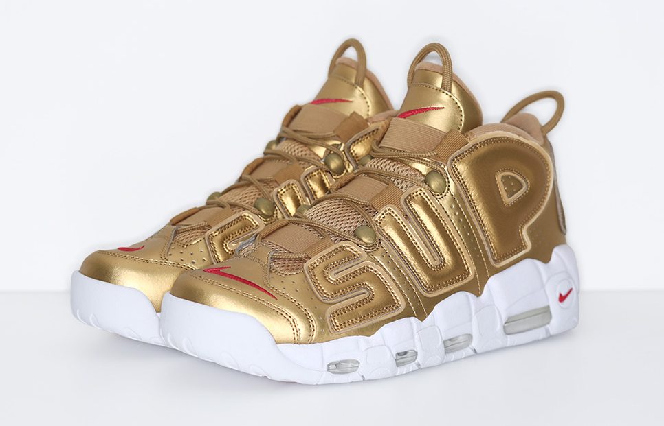 Supreme x Nike Air More Uptempo // Release Date | Nice Kicks