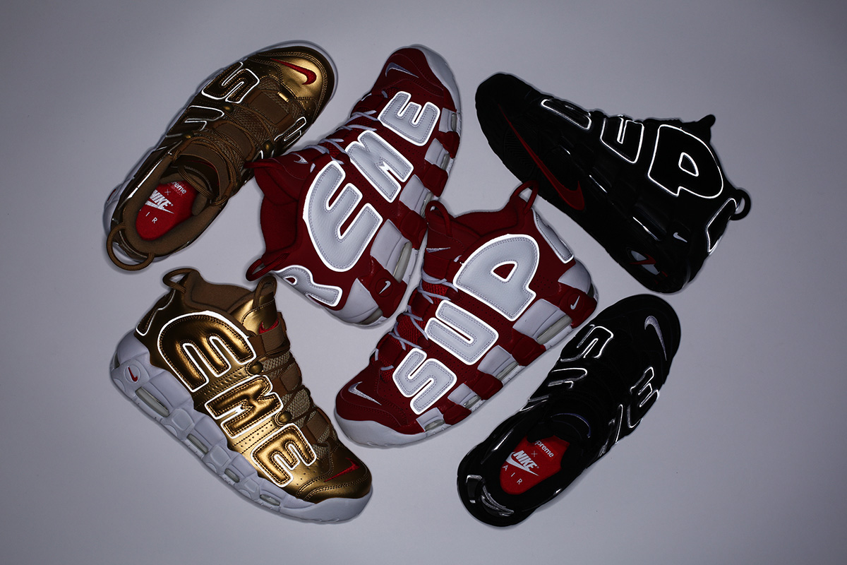 Supreme x Nike Air More Uptempo // Release Date | Nice Kicks