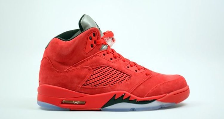 Air Jordan 5 "Red Suede"